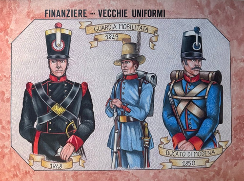 Finanziere vecchie uniformi - vecchie,