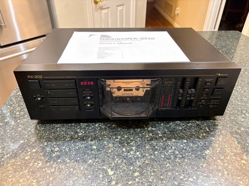 Nakamichi 202 deck cassette - nakamichi,