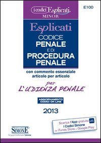 Codice penale procedura - e,