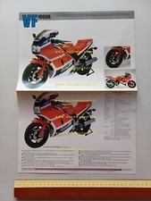 Honda VF 1000 R 1984 Prototipo depliant INGLESE originale printed in Japan