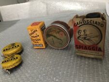 LOTTO DI 5 PEZZI PUBBLICITARI ANNI 60-LUCIDO SCARPE BRILL,TRINCIATO ITALIA….