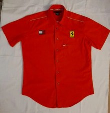 Camicia Tommy Hilfiger Scuderia Ferrari Corse 2001 Formula 1 Vintage Tg.L