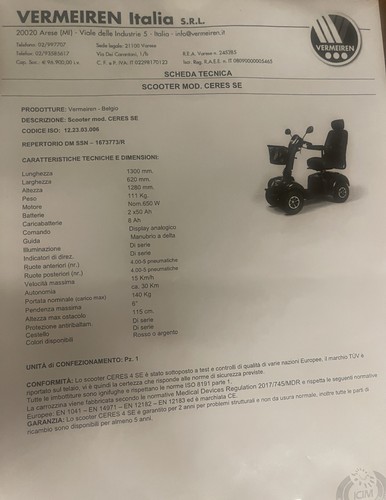 Scooter per anziani - scooter,