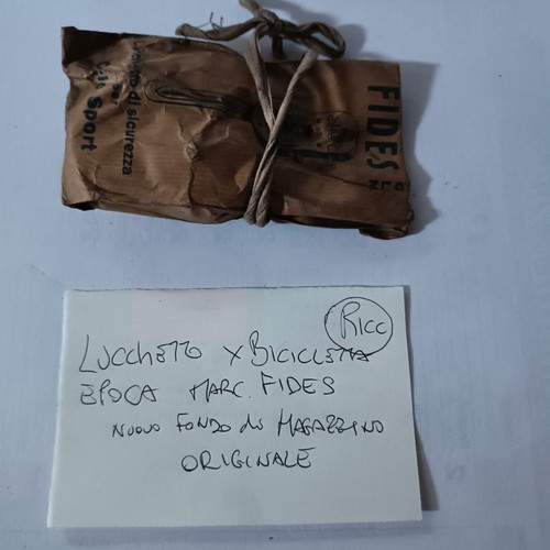 Lucchetto ferma ruota fides - ruota,