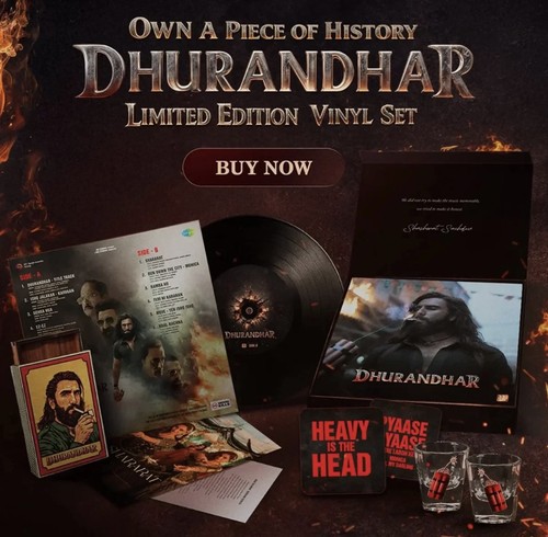 Dhurandhar vinyl record - lp,