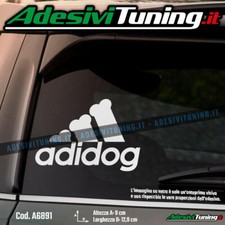 Adesivo Adidog - Sticker Decal