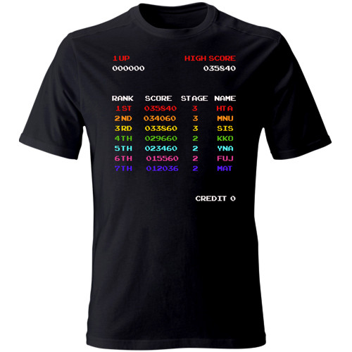 Shirt highscore videogame - t-shirt,