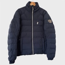 Cappotto giacca puffer blu