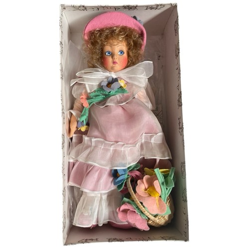 Anili italian felt girl doll - felt,