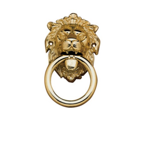 Battente leone ottone - battente,