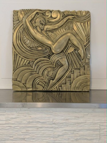 Grand bas relief maurice - bas-relief,