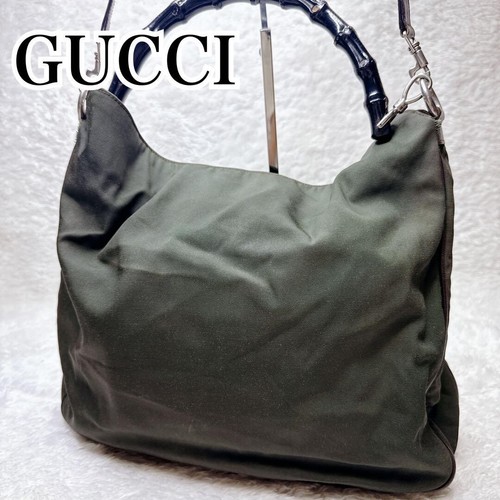 Gucci borsa bambù vintage - bambù, 2