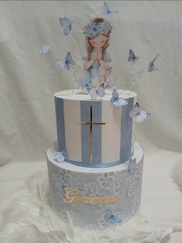 Torta scenografica comunione - torta,