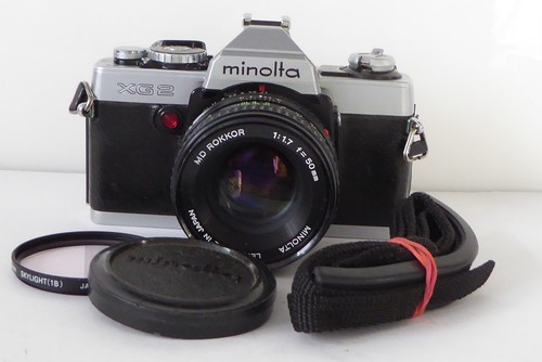 Fotocamera minolta xg2 con - minolta,