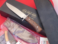 Coltello Bowie Jerry Fisk OVB Camillus come nuovo in scatola noce lama fissa violino