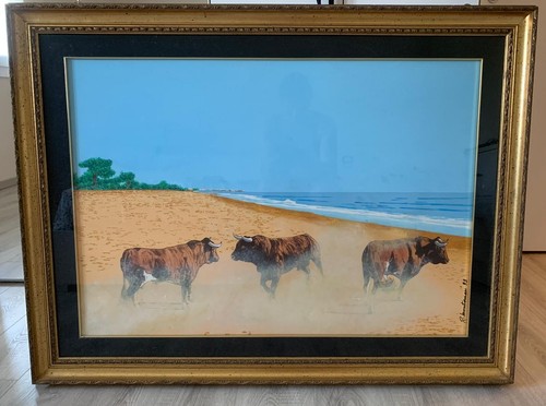 Quadro dipinto mano - quadro, a