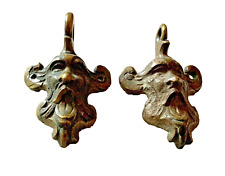 COPPIA ANTICHI MASCHERONI in