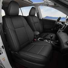 Full Set Seat Covers Custom Fit for Toyota RAV4 2007-2018 Leather Seat Cushion