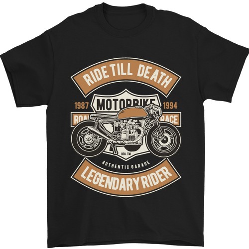 Ride fino death - death, moto