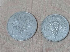 Lotto Di Due Monete Da 10 E 5