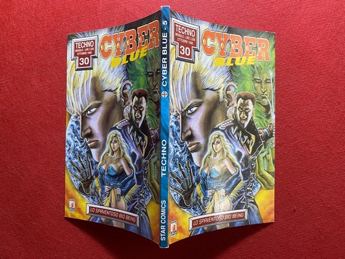 Cyber blue techno - cyber,