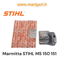 Marmitta motosega stihl 150 - marmitta,