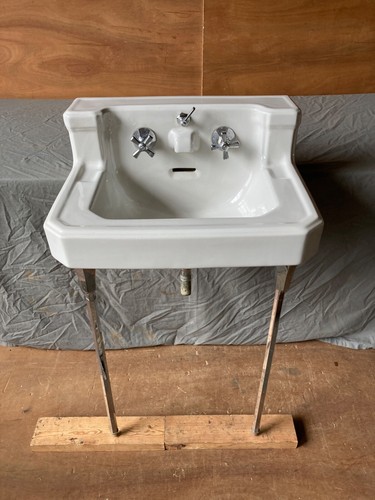 Lavabo bagno vintage metà - da,