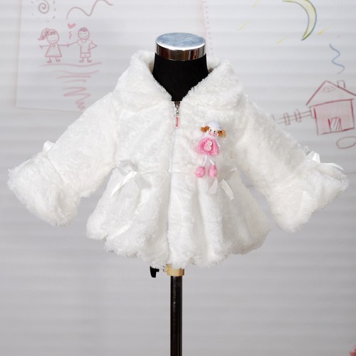 Cappotto bambina pelliccia