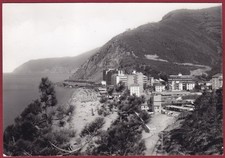LA SPEZIA DEIVA MARINA 04 SPIAGGIA Cartolina FOTOGRAFICA viaggiata 1968