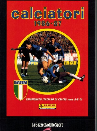 Calciatori 1986 ristampa - 1986-87,