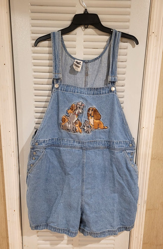 Salopette denim cucciolo scamp