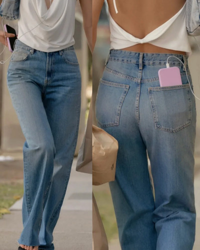 Jeans zara lavaggio medio - lavaggio,