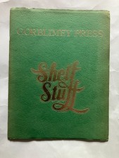 Barry Windsor Smith Gorblimey Press Shelf Stuff 1975: 1st edition. Rare!