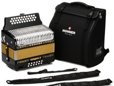 Hohner Corona II 3500GB - Lacca nera, spedizione gratuita