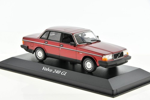 Volvo 240 rosso scuro - gl,