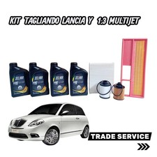 Kit Tagliando 1.3 Multijet 55 kw 75 cv 4 Filtri +4 Litri Olio Selenia Wr 5w30