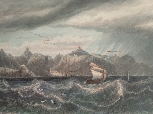 Incisione acciaio 1850 - incisione, su