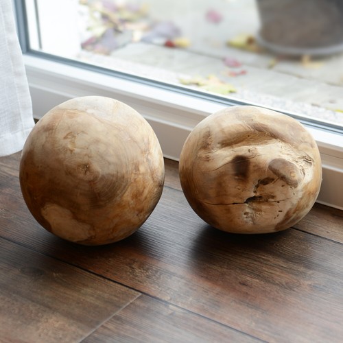 Sfera legno teak circa - sfera, di