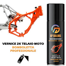 Vernice Telaio Moto Spray 2K ARANCIONE KTM LUCIDO | Chemical & Scratch Resistant