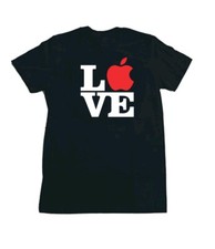 Apple t-shirt Maglietta Love