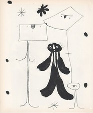 Joan Mirò Men Lithograph 1957