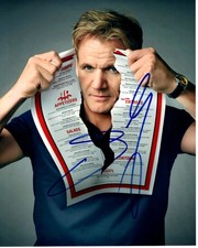 GORDON RAMSAY foto firmata