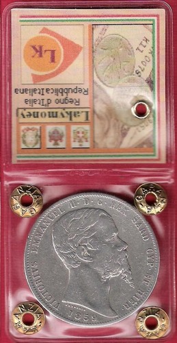 Lire 1859 periziato italia - 1859, g