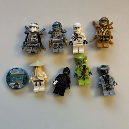 Lego ninjago minifigure - lot, x8