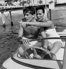 Image d'Alain Delon et Bella