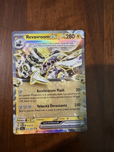 Carte pokemon revavroom - carte, ex