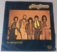 Vinile 45 giri MATIA BAZAR - Tu semplicità / E' cosi 1978 Vg--/Ex-
