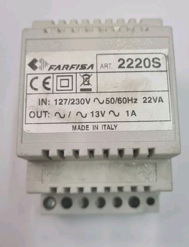 Farfisa 2220s alimentatore - farfisa,