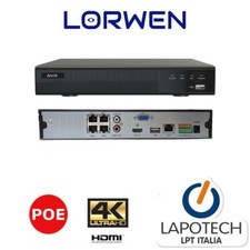 NVR 9 CH NVR4KT9C4P 4 POE