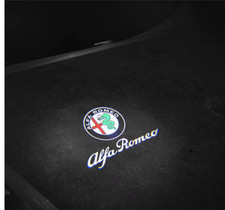 2 PROIETTORI LOGO Luci  LED Alfa Romeo MITO 159 Giulietta Stelvio Brera